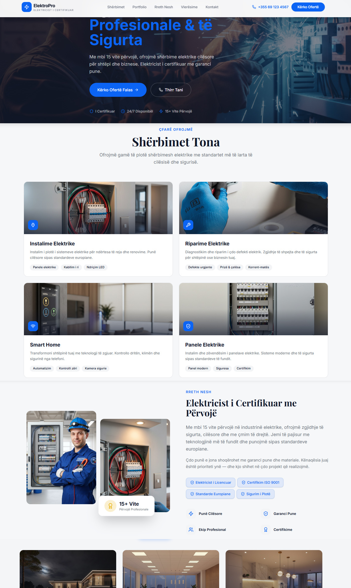 Professional Website